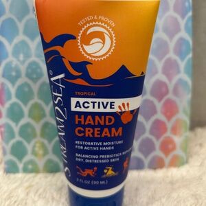 Active hand cream, tropical.